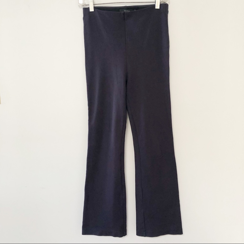Aritzia Talula ponte fabric kick flare pants